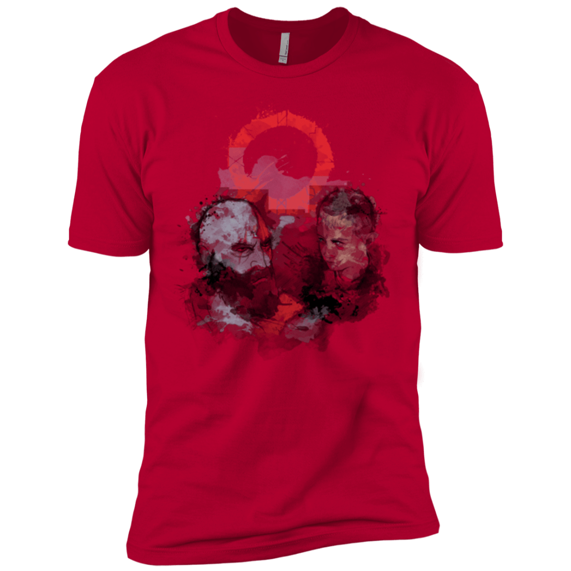 T-Shirts Red / X-Small WARTER COLOR Men's Premium T-Shirt