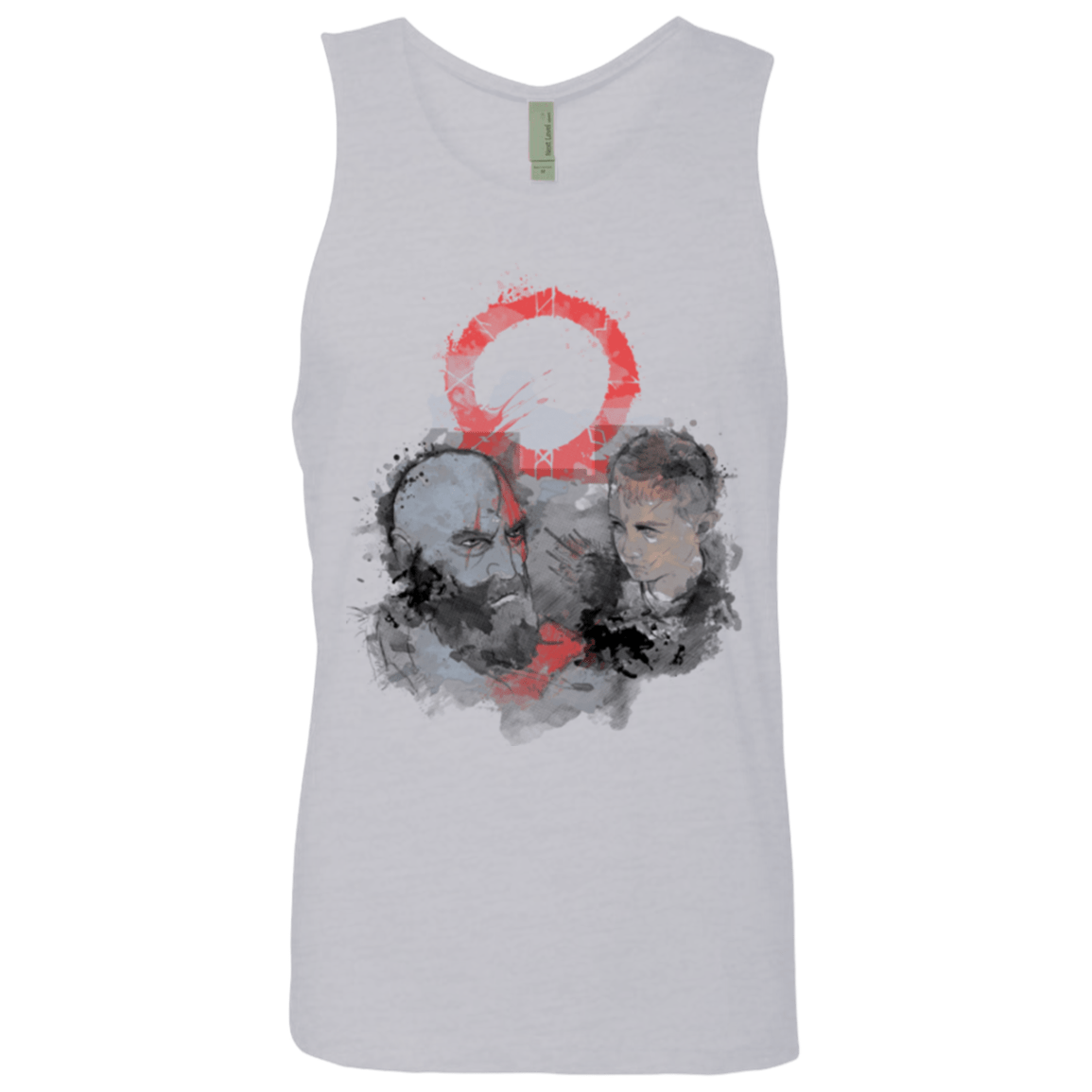 T-Shirts Heather Grey / S WARTER COLOR Men's Premium Tank Top