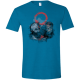 T-Shirts Antique Sapphire / S WARTER COLOR Men's Semi-Fitted Softstyle