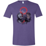 T-Shirts Heather Purple / S WARTER COLOR Men's Semi-Fitted Softstyle