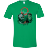 T-Shirts Irish Green / S WARTER COLOR Men's Semi-Fitted Softstyle