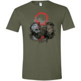 T-Shirts Military Green / S WARTER COLOR Men's Semi-Fitted Softstyle