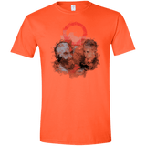 T-Shirts Orange / S WARTER COLOR Men's Semi-Fitted Softstyle