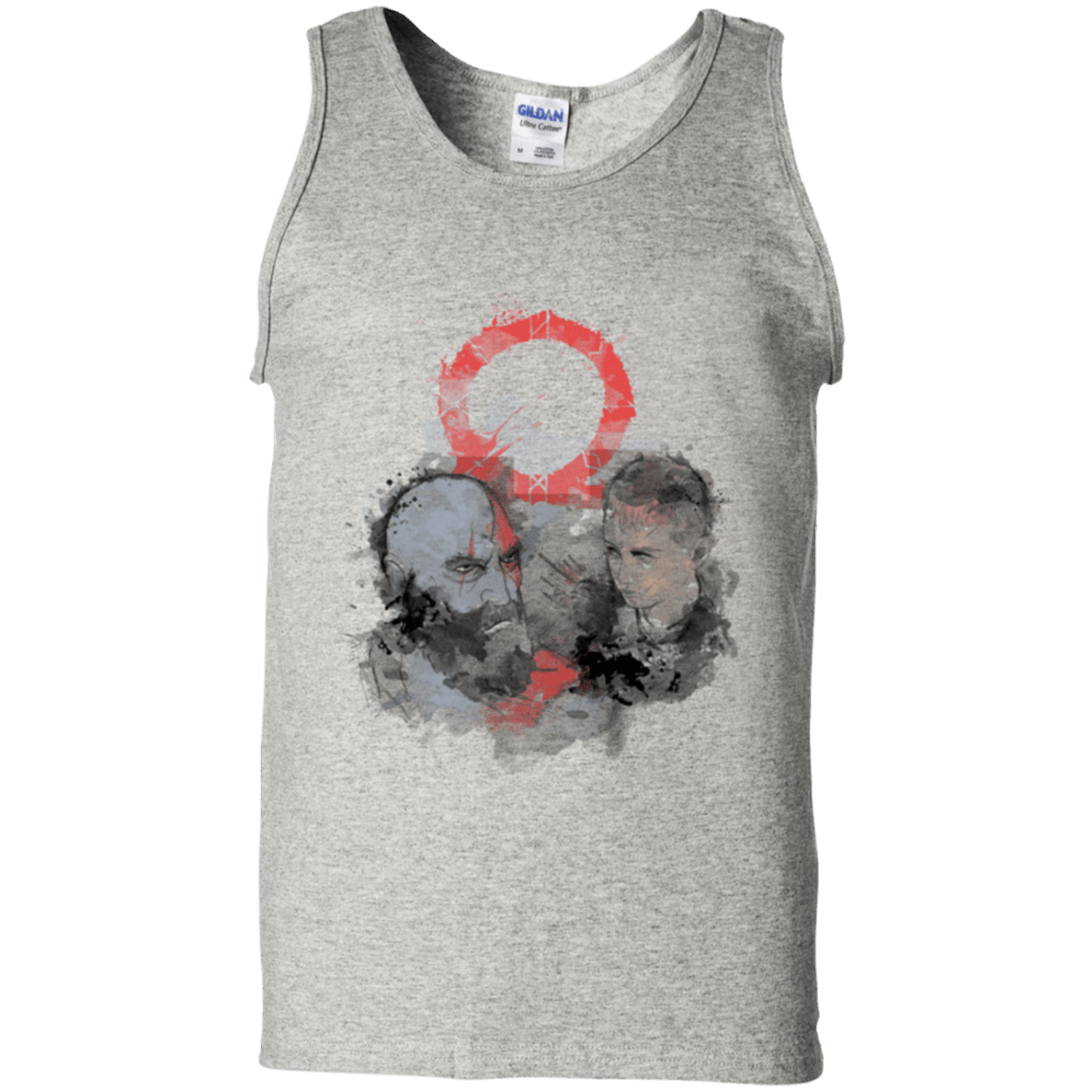 T-Shirts Ash / S WARTER COLOR Men's Tank Top