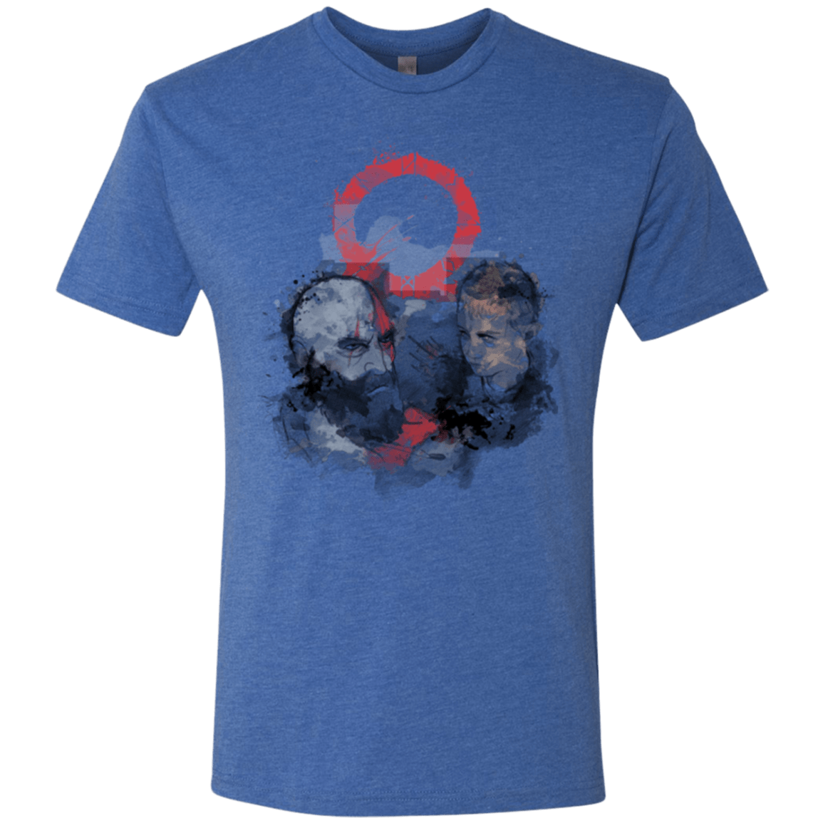 T-Shirts Vintage Royal / S WARTER COLOR Men's Triblend T-Shirt