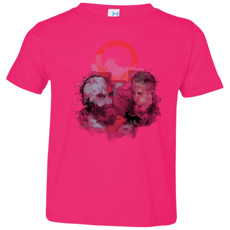 T-Shirts Hot Pink / 2T WARTER COLOR Toddler Premium T-Shirt