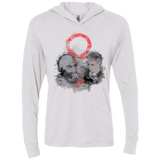 T-Shirts Heather White / X-Small WARTER COLOR Triblend Long Sleeve Hoodie Tee