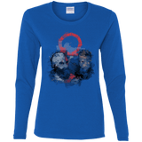 T-Shirts Royal / S WARTER COLOR Women's Long Sleeve T-Shirt