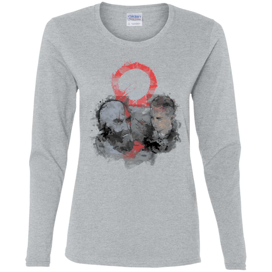 T-Shirts Sport Grey / S WARTER COLOR Women's Long Sleeve T-Shirt