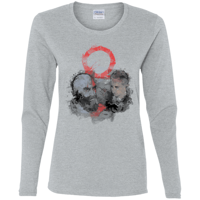 T-Shirts Sport Grey / S WARTER COLOR Women's Long Sleeve T-Shirt