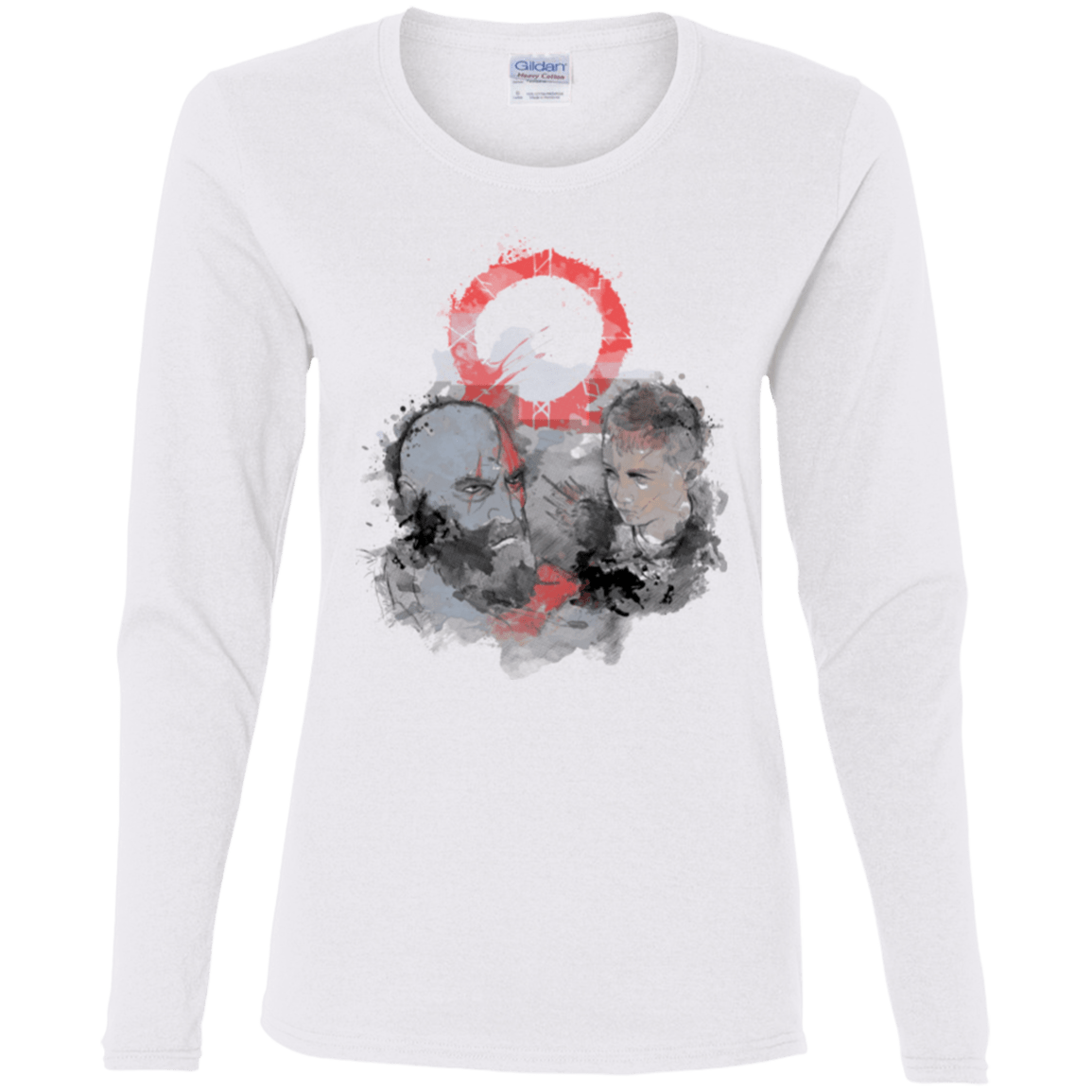 T-Shirts White / S WARTER COLOR Women's Long Sleeve T-Shirt