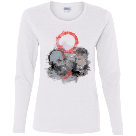 T-Shirts White / S WARTER COLOR Women's Long Sleeve T-Shirt