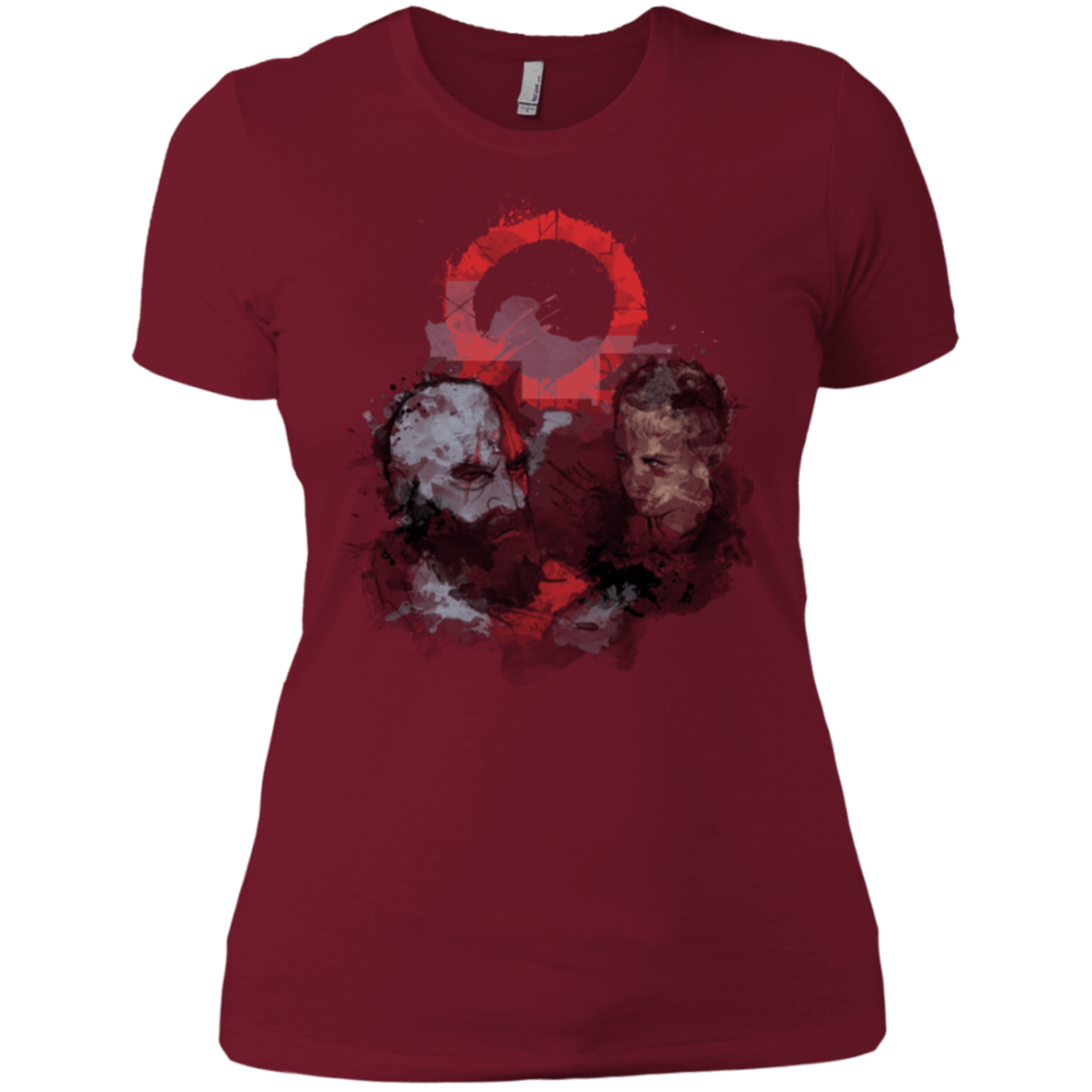 T-Shirts Scarlet / X-Small WARTER COLOR Women's Premium T-Shirt