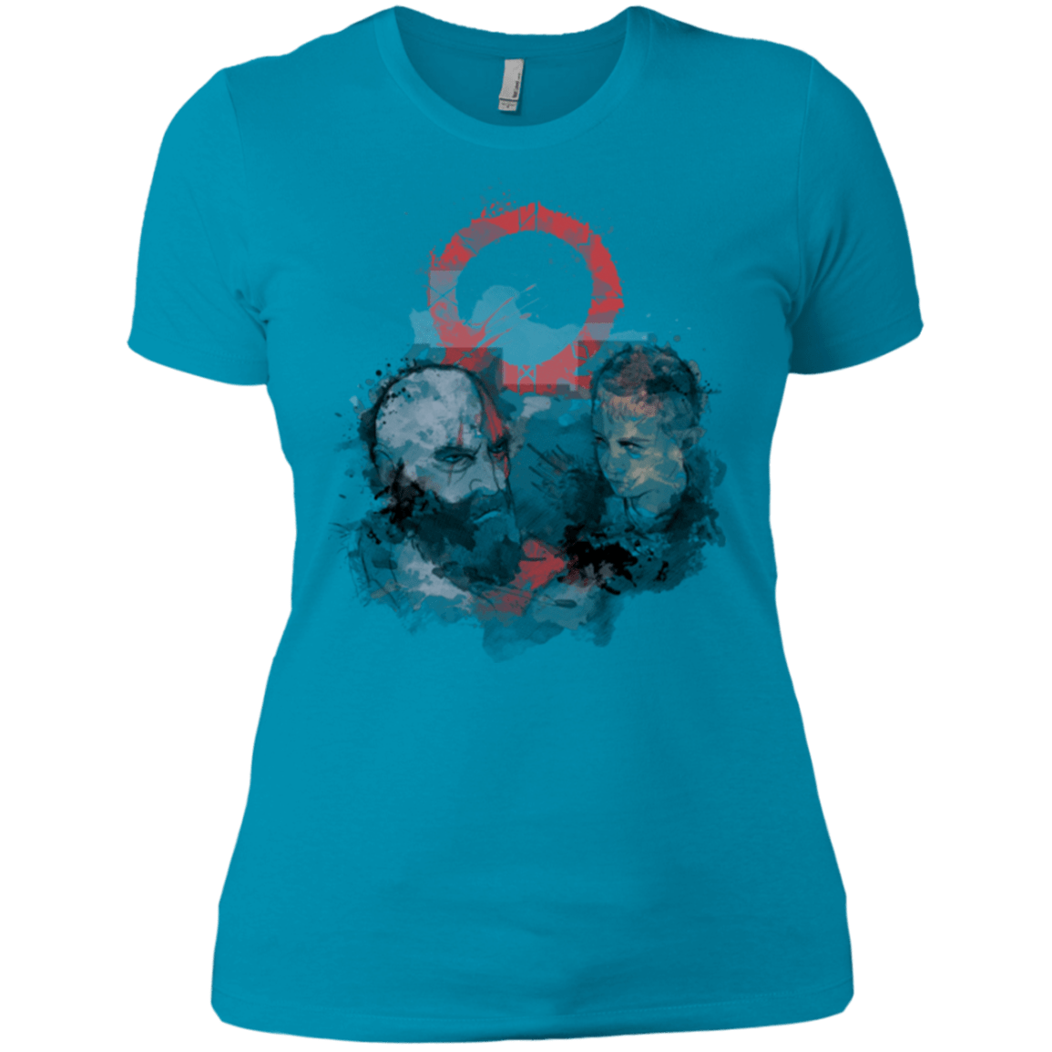 T-Shirts Turquoise / X-Small WARTER COLOR Women's Premium T-Shirt