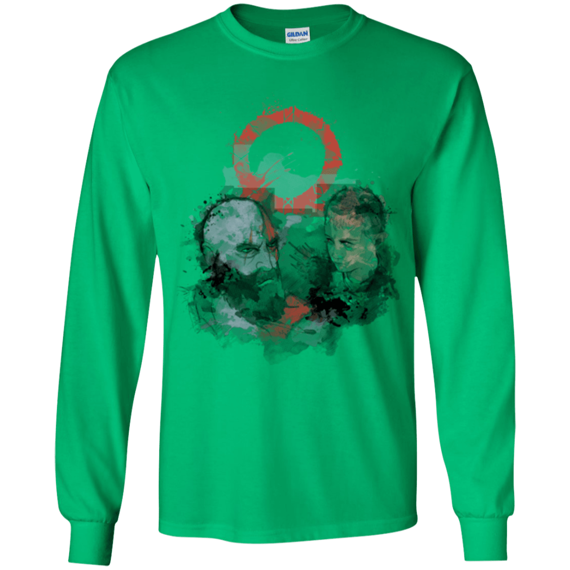 T-Shirts Irish Green / YS WARTER COLOR Youth Long Sleeve T-Shirt