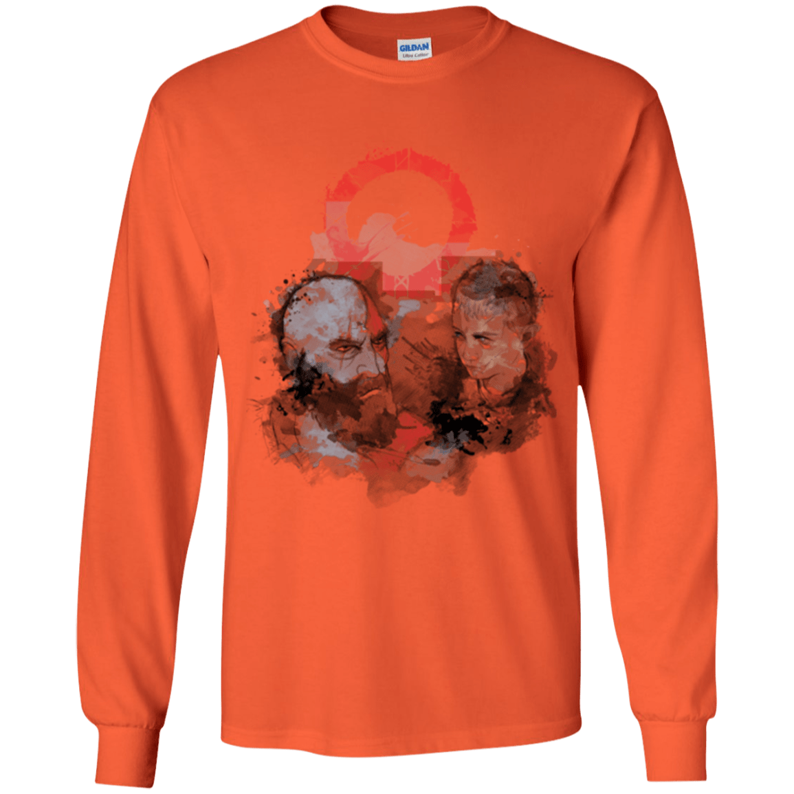 T-Shirts Orange / YS WARTER COLOR Youth Long Sleeve T-Shirt