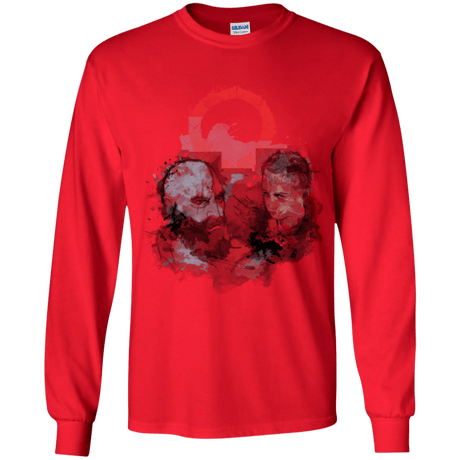 T-Shirts Red / YS WARTER COLOR Youth Long Sleeve T-Shirt