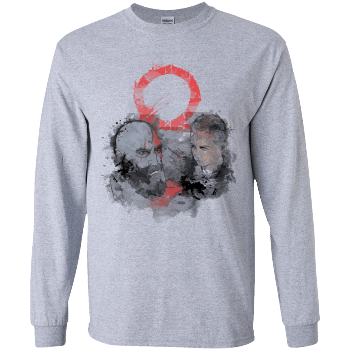 T-Shirts Sport Grey / YS WARTER COLOR Youth Long Sleeve T-Shirt