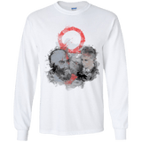 T-Shirts White / YS WARTER COLOR Youth Long Sleeve T-Shirt