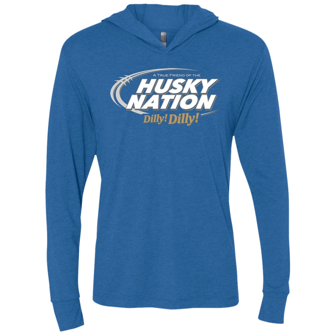 T-Shirts Vintage Royal / X-Small Washington Dilly Dilly Triblend Long Sleeve Hoodie Tee