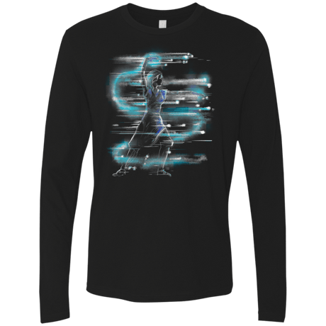 T-Shirts Black / S Water Dance Men's Premium Long Sleeve