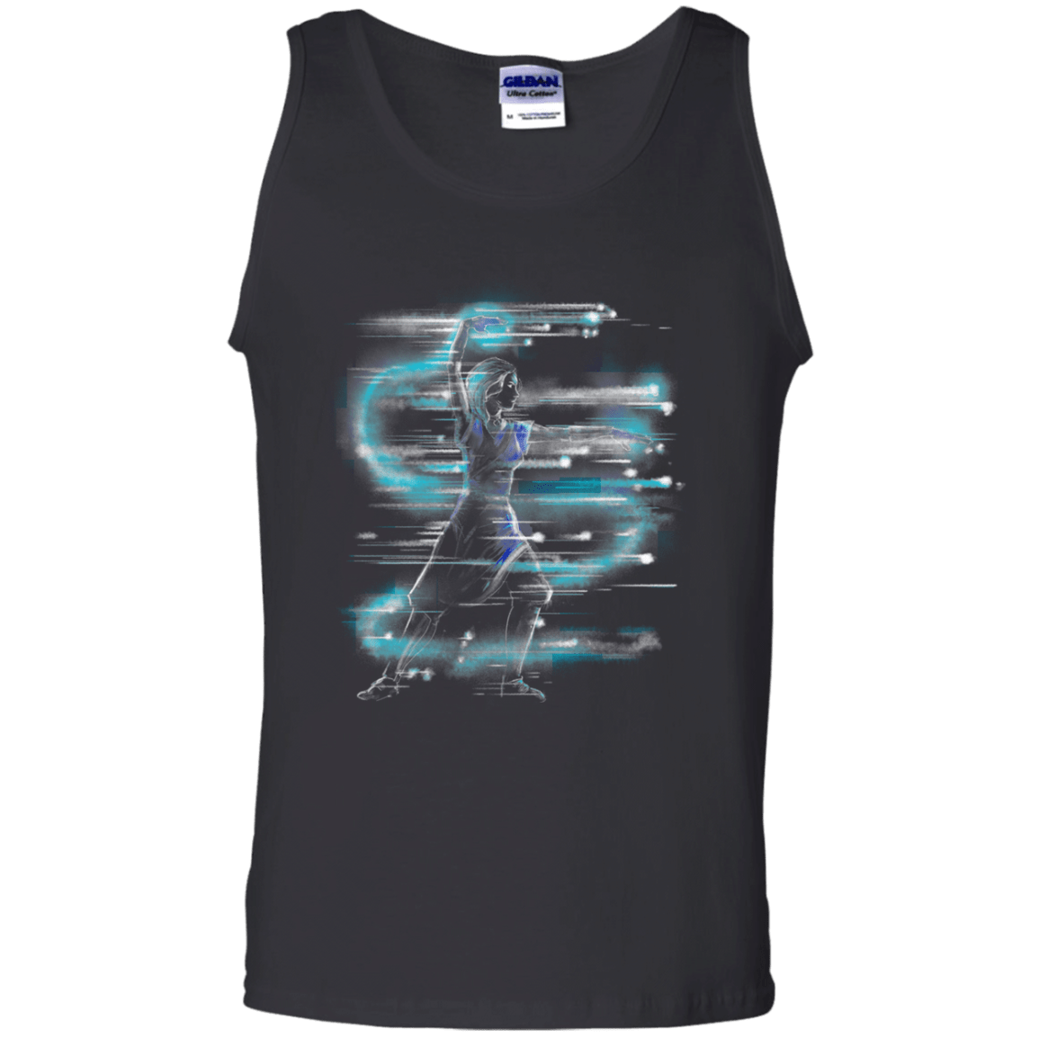 T-Shirts Black / S Water Dance Men's Tank Top