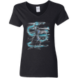 T-Shirts Black / S Water Dance Women's V-Neck T-Shirt