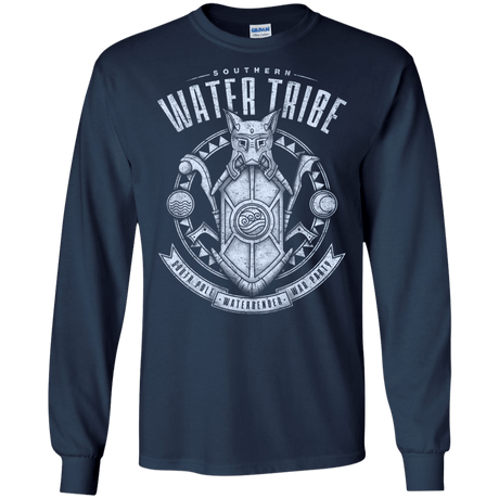 T-Shirts Navy / S Water is Benevolent Men's Long Sleeve T-Shirt