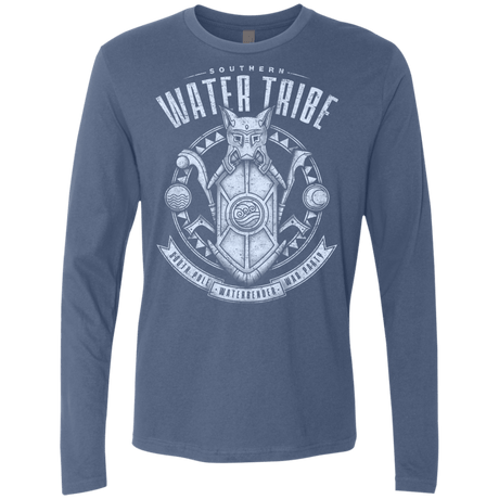 T-Shirts Indigo / S Water is Benevolent Men's Premium Long Sleeve