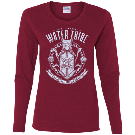 T-Shirts Cardinal / S Water is Benevolent Women's Long Sleeve T-Shirt