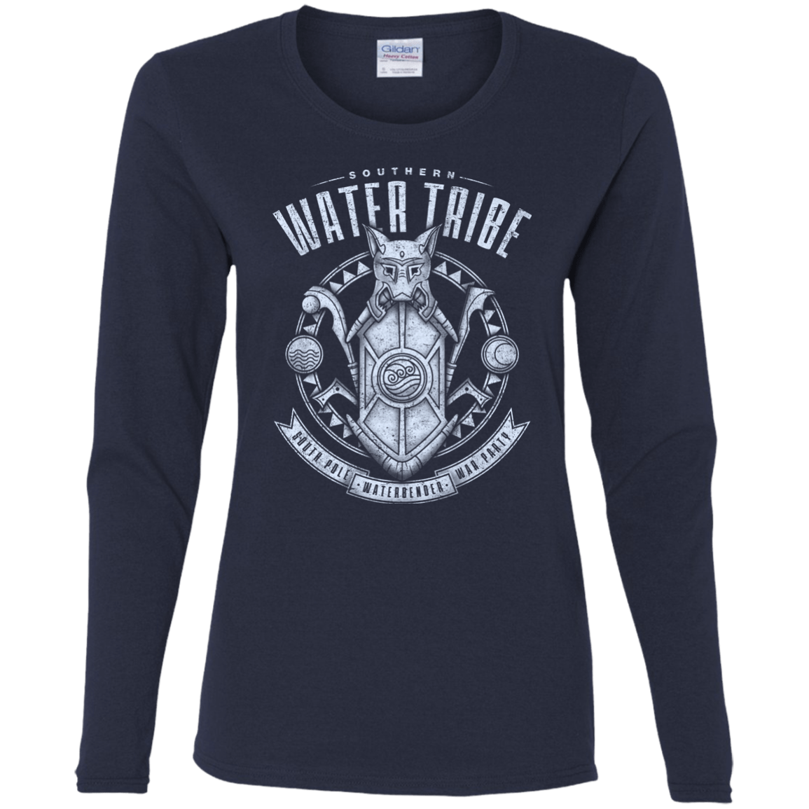 T-Shirts Navy / S Water is Benevolent Women's Long Sleeve T-Shirt