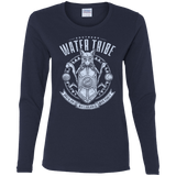 T-Shirts Navy / S Water is Benevolent Women's Long Sleeve T-Shirt