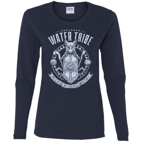 T-Shirts Navy / S Water is Benevolent Women's Long Sleeve T-Shirt