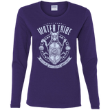 T-Shirts Purple / S Water is Benevolent Women's Long Sleeve T-Shirt