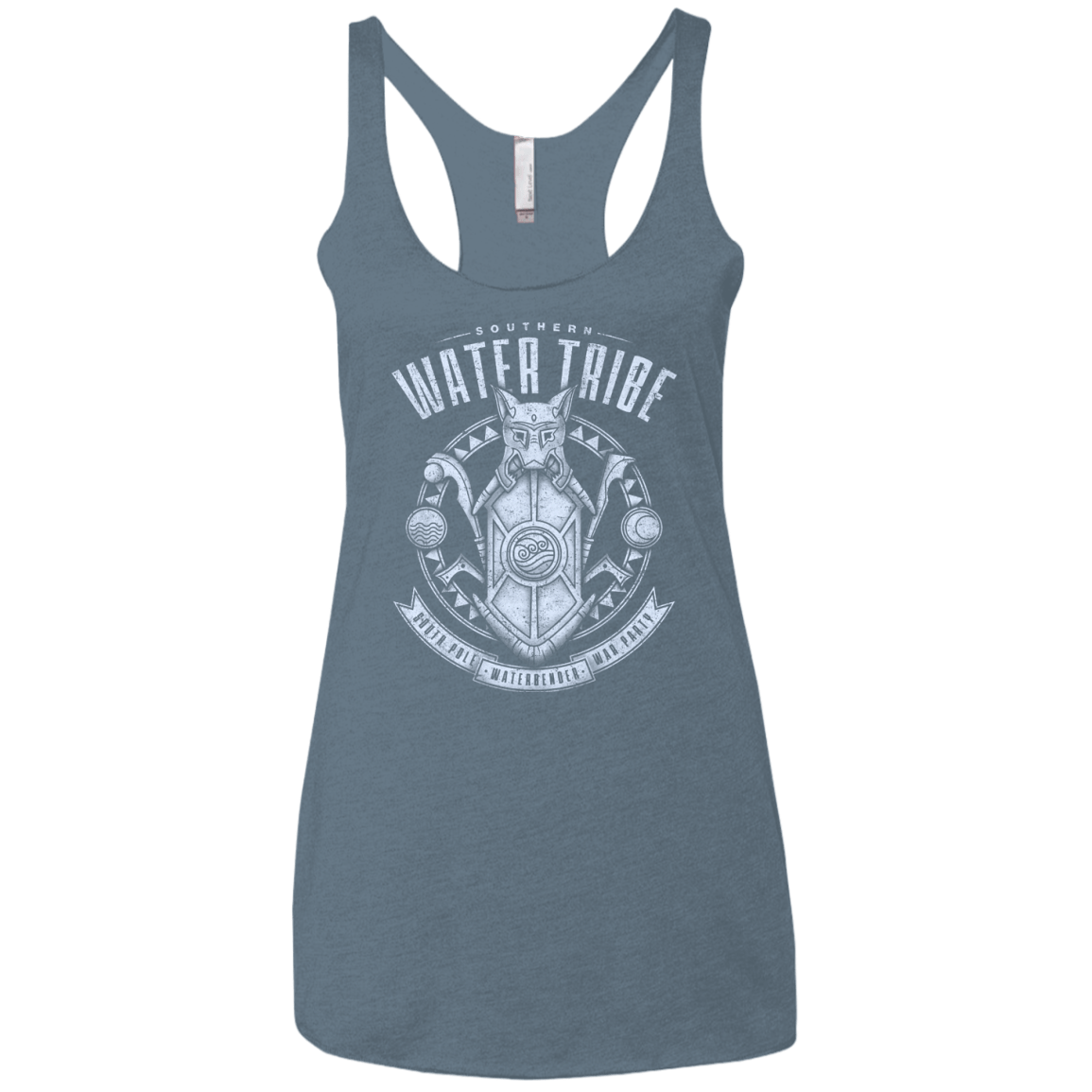 T-Shirts Indigo / X-Small Water is Benevolent Women's Triblend Racerback Tank