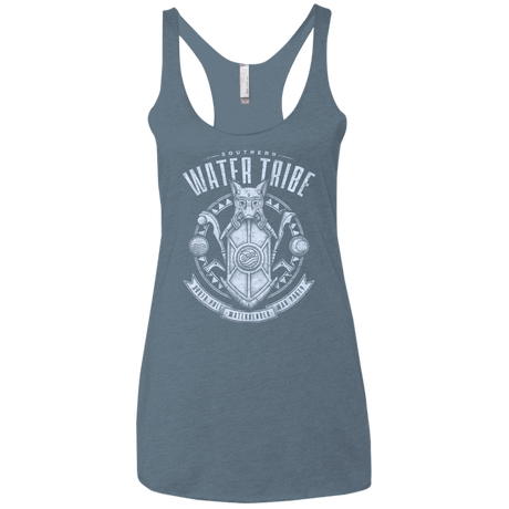 T-Shirts Indigo / X-Small Water is Benevolent Women's Triblend Racerback Tank