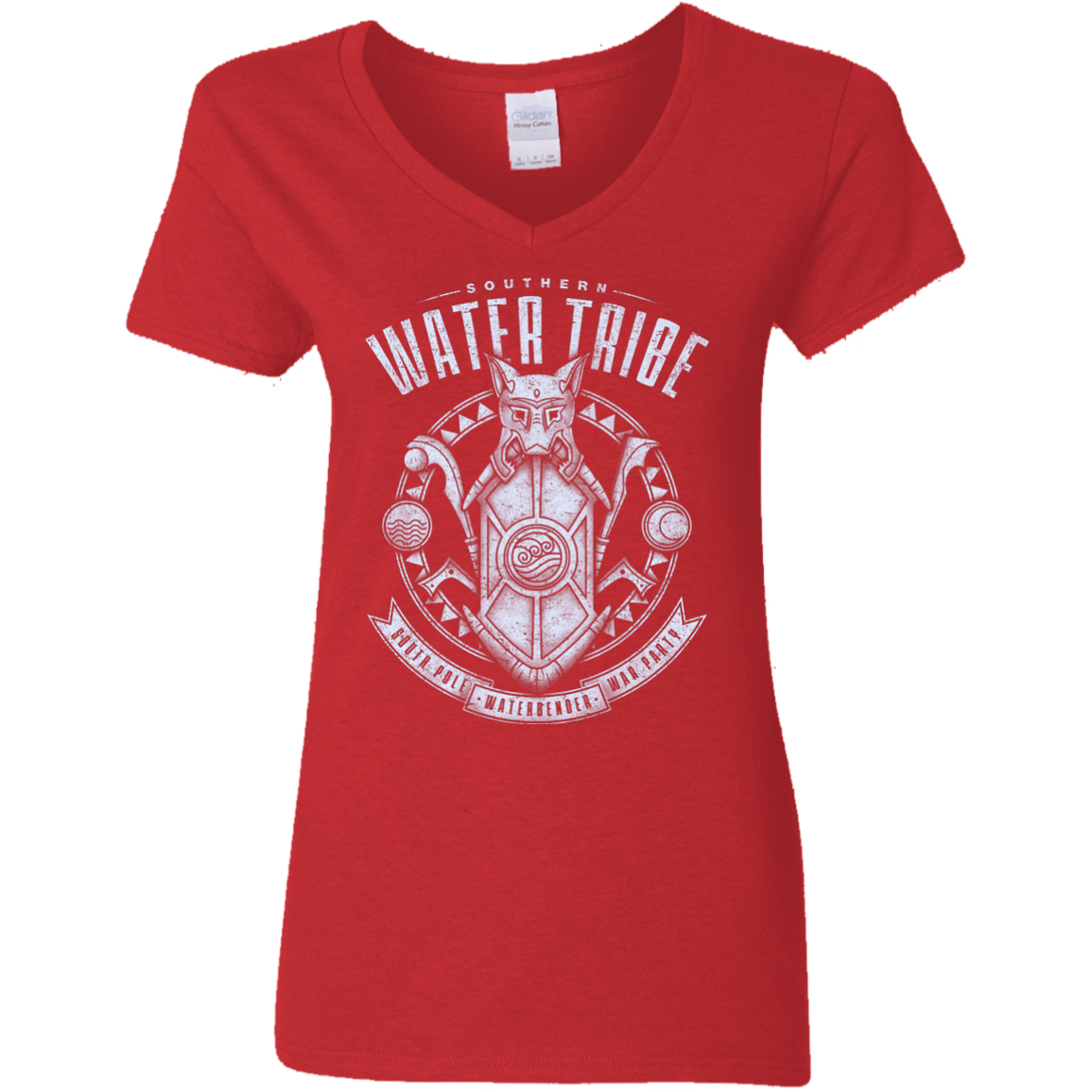 T-Shirts Red / S Water is Benevolent Women's V-Neck T-Shirt