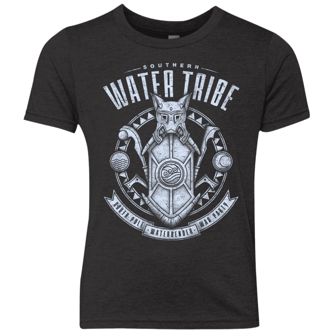 T-Shirts Vintage Black / YXS Water is Benevolent Youth Triblend T-Shirt