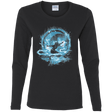 T-Shirts Black / S Water Storm Women's Long Sleeve T-Shirt