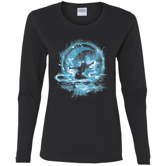 T-Shirts Black / S Water Storm Women's Long Sleeve T-Shirt