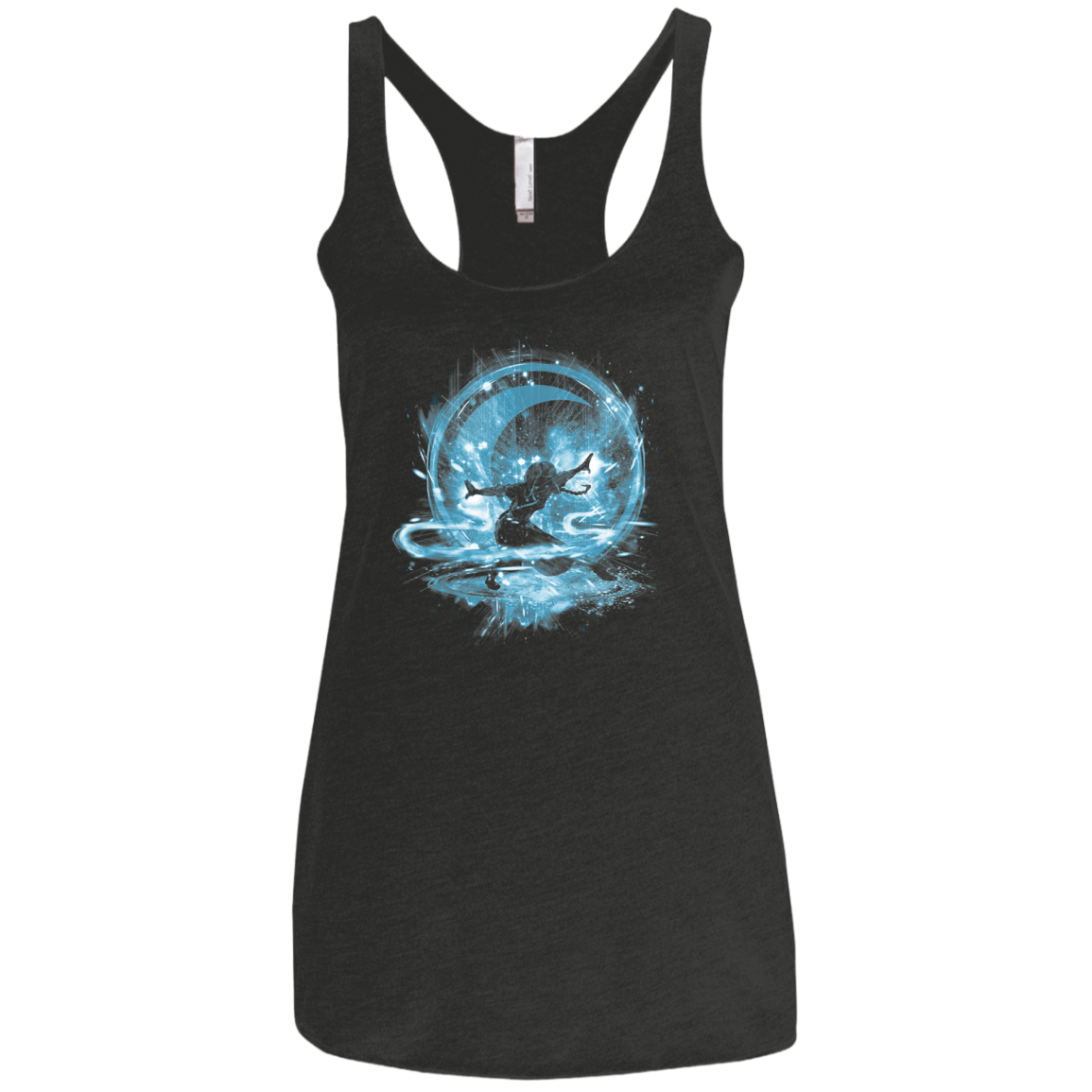 T-Shirts Vintage Black / X-Small Water Storm Women's Triblend Racerback Tank