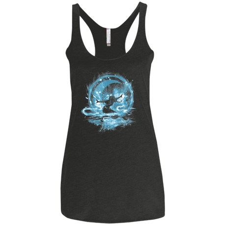 T-Shirts Vintage Black / X-Small Water Storm Women's Triblend Racerback Tank