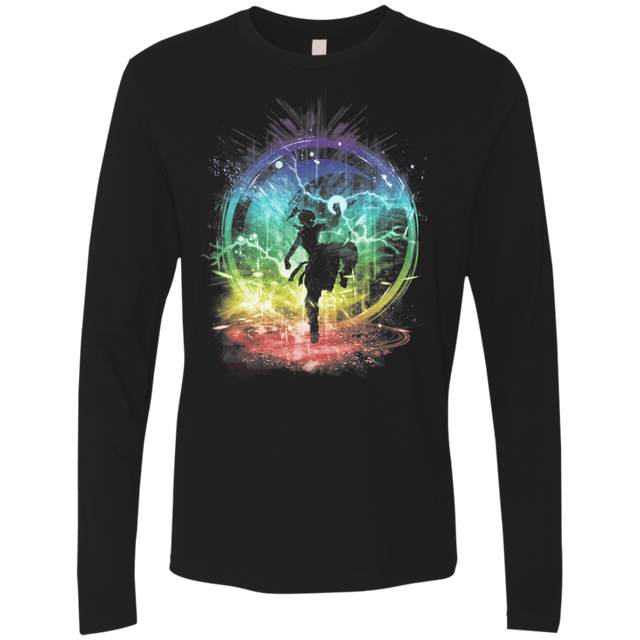T-Shirts Black / S Water Tribe Storm Men's Premium Long Sleeve