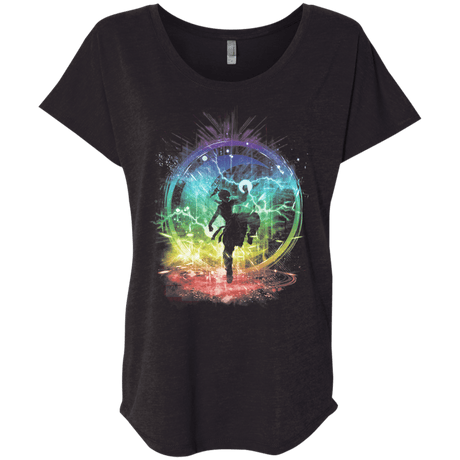 T-Shirts Vintage Black / X-Small Water Tribe Storm Triblend Dolman Sleeve