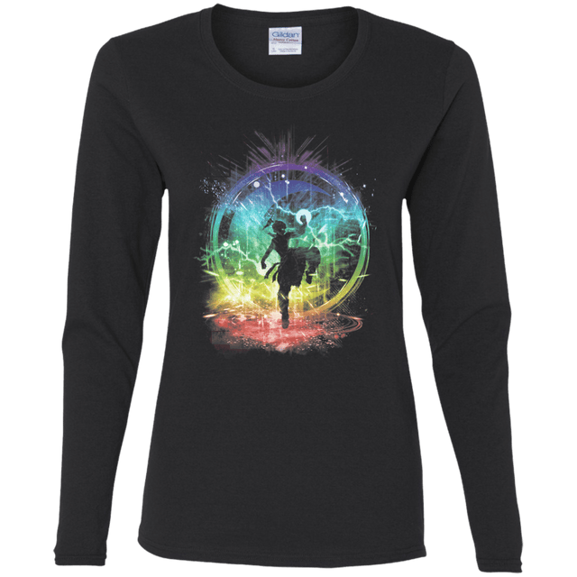 T-Shirts Black / S Water Tribe Storm Women's Long Sleeve T-Shirt