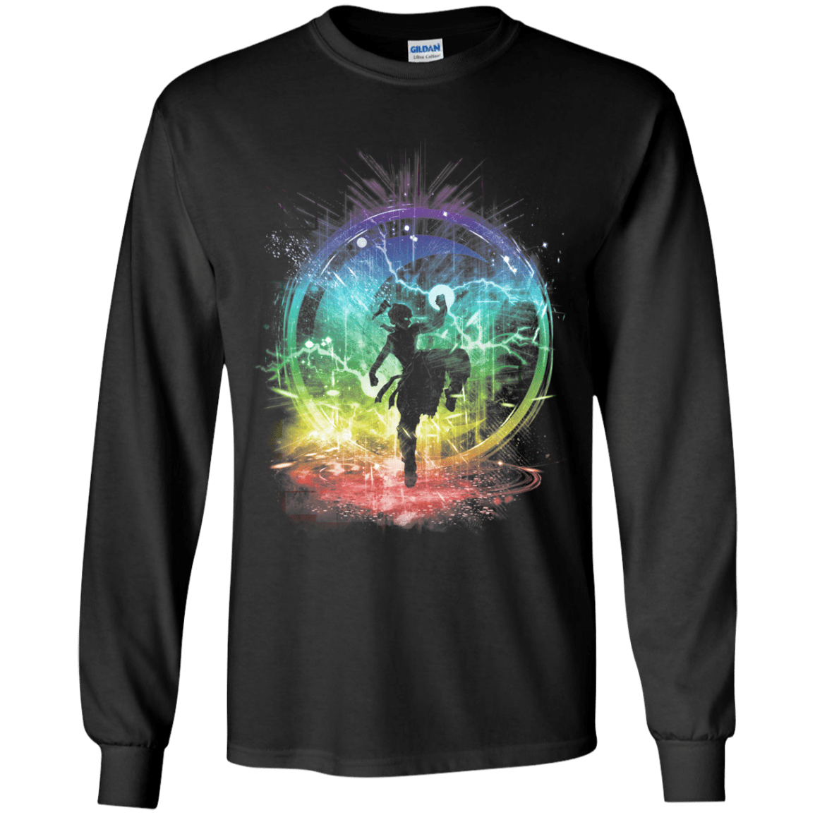 T-Shirts Black / YS Water Tribe Storm Youth Long Sleeve T-Shirt