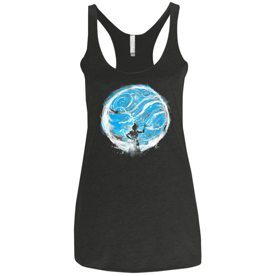 T-Shirts Vintage Black / X-Small Water Tribe Women's Triblend Racerback Tank