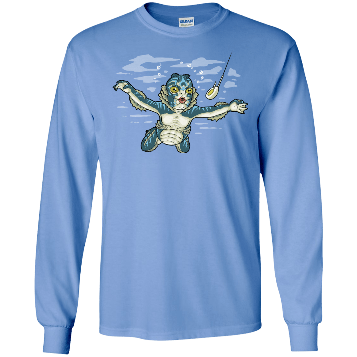 T-Shirts Carolina Blue / S Watermind Men's Long Sleeve T-Shirt