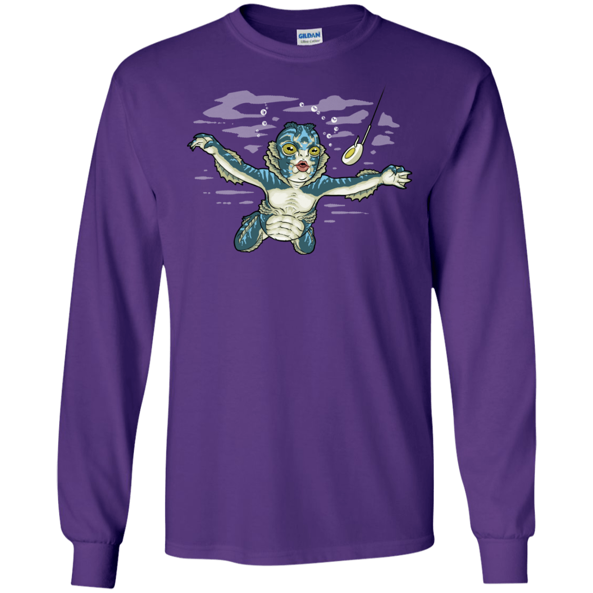 T-Shirts Purple / S Watermind Men's Long Sleeve T-Shirt