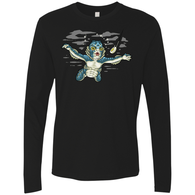 T-Shirts Black / S Watermind Men's Premium Long Sleeve